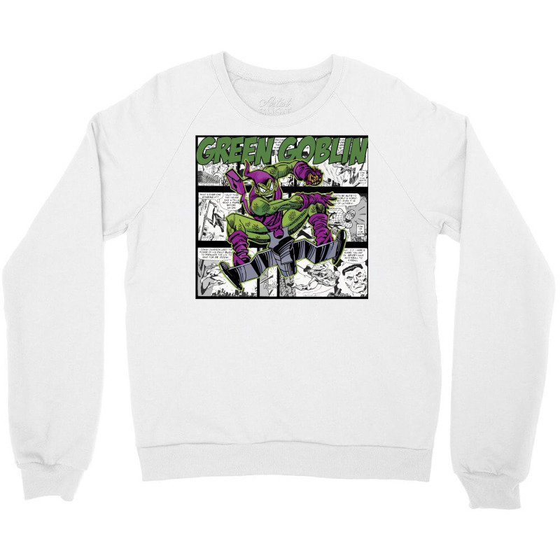 Green Goblin Crewneck Sweatshirt by glealcongerj | Artistshot