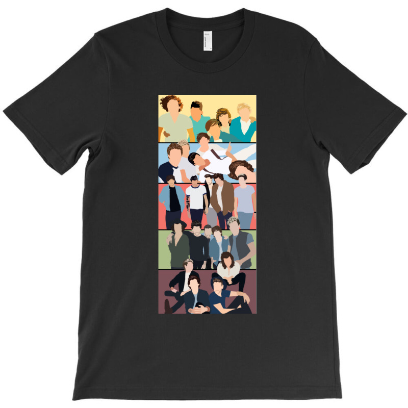 One Direction Album Covers T-shirt | Artistshot