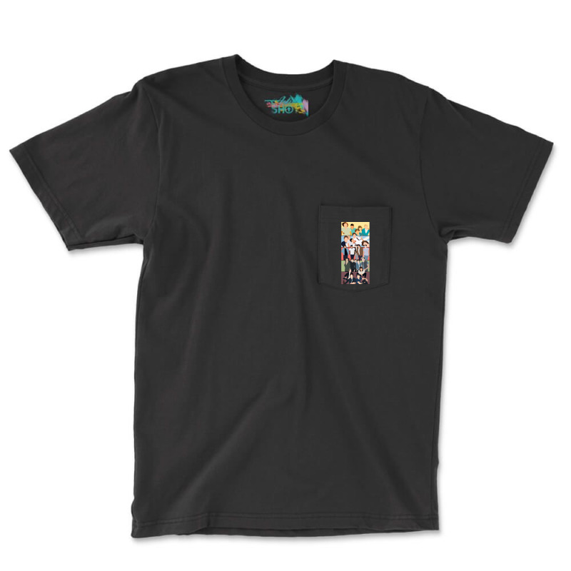 One Direction Album Covers Pocket T-shirt | Artistshot