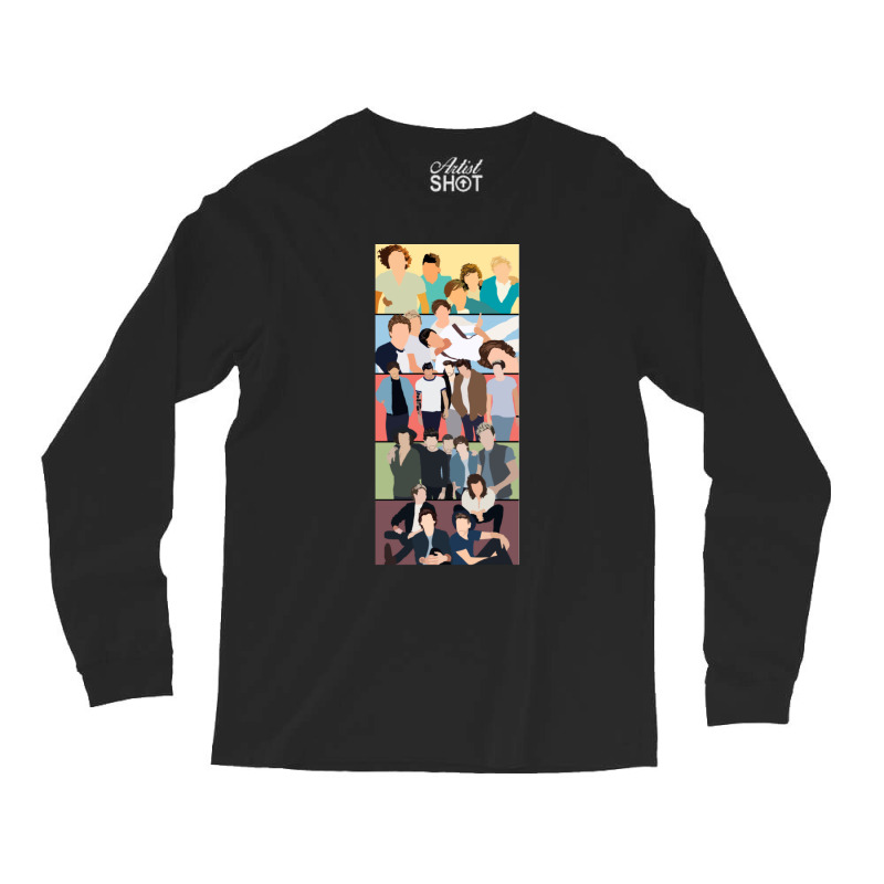 One Direction Album Covers Long Sleeve Shirts | Artistshot