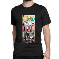 One Direction Album Covers Classic T-shirt | Artistshot