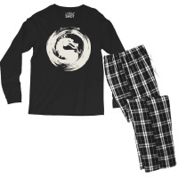 Mortal Brush Men's Long Sleeve Pajama Set | Artistshot