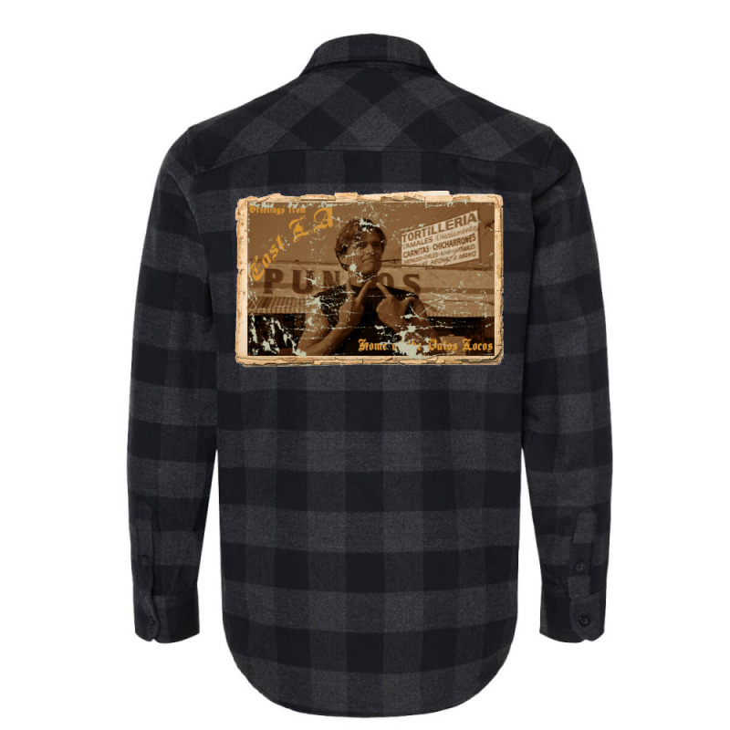 Greetings From East L.a. Flannel Shirt by glealcongerj | Artistshot