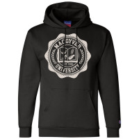 Macgyver University Champion Hoodie | Artistshot