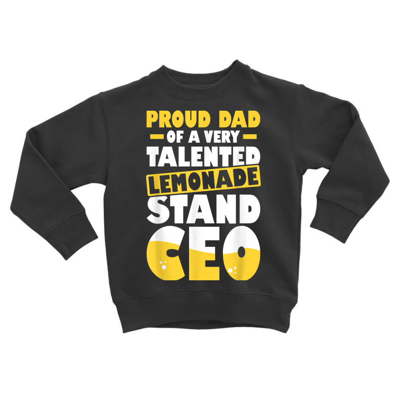 Lemonade Stand For Lemond Stand Founder Lemond Stand Crew T Shirt Toddler Sweatshirt | Artistshot