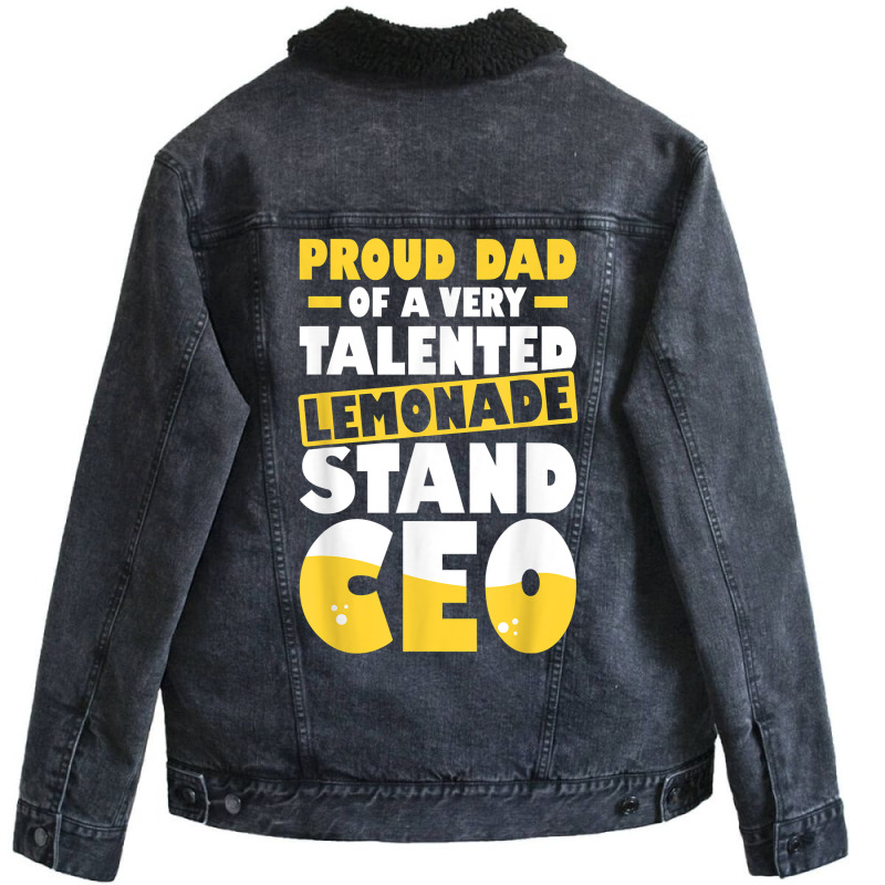 Lemonade Stand For Lemond Stand Founder Lemond Stand Crew T Shirt Unisex Sherpa-lined Denim Jacket | Artistshot