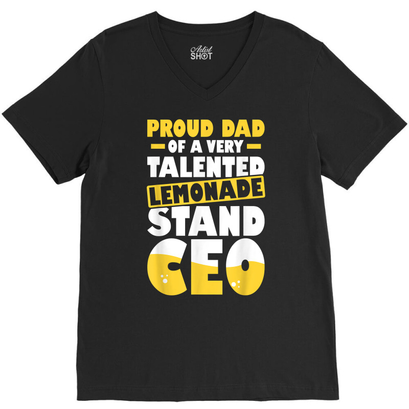 Lemonade Stand For Lemond Stand Founder Lemond Stand Crew T Shirt V-neck Tee | Artistshot