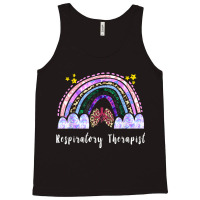 Respiratory Therapist Rainbow Lung Leopard Therapy Tank Top | Artistshot