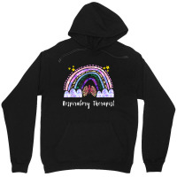 Respiratory Therapist Rainbow Lung Leopard Therapy Unisex Hoodie | Artistshot