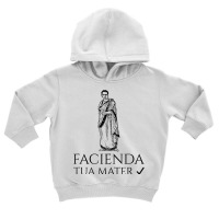 Funny Latin Language To Do List   Tua Mater   Ancient Rome T Shirt Toddler Hoodie | Artistshot