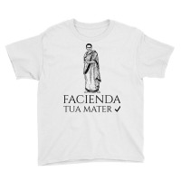 Funny Latin Language To Do List   Tua Mater   Ancient Rome T Shirt Youth Tee | Artistshot