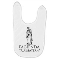 Funny Latin Language To Do List   Tua Mater   Ancient Rome T Shirt Baby Bibs | Artistshot