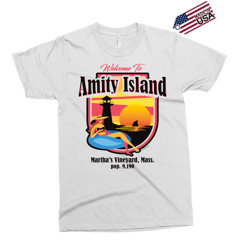 Welcome To Amity Island (universal © Ucs Llc) Exclusive T-shirt | Artistshot