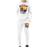 Welcome To Amity Island (universal © Ucs Llc) Hoodie & Jogger Set | Artistshot