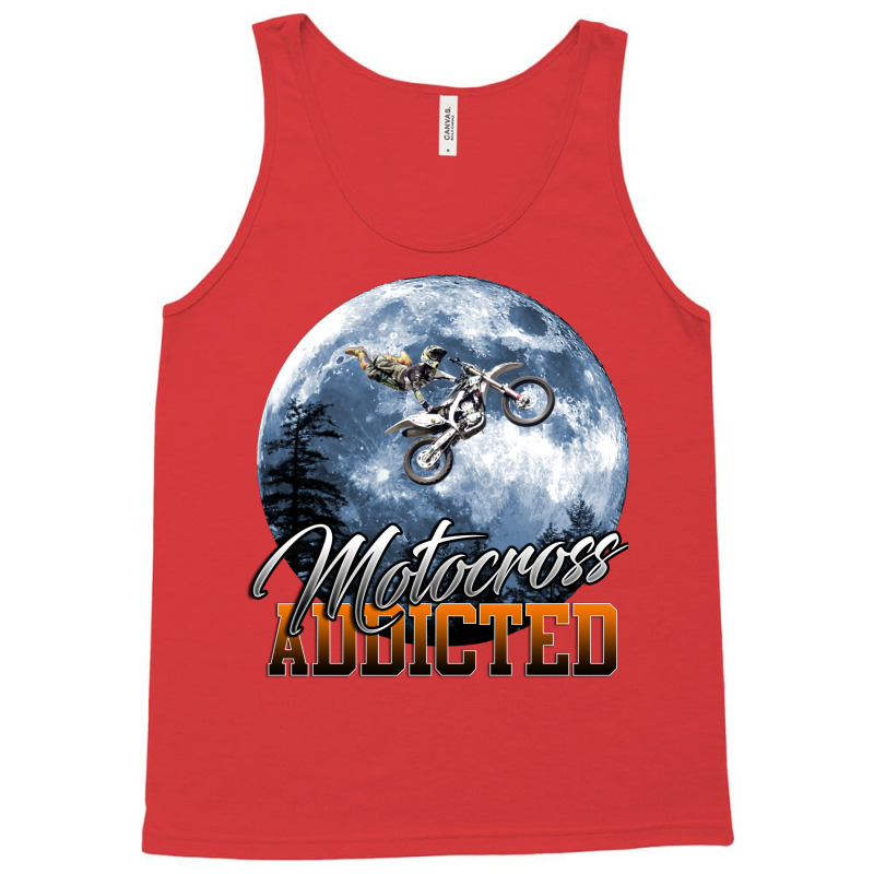 Motocross Addicted Tank Top by uezawataish2 | Artistshot