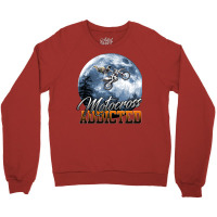 Motocross Addicted Crewneck Sweatshirt | Artistshot