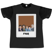 One Direction Four Album Art Graphic T-shirt | Artistshot