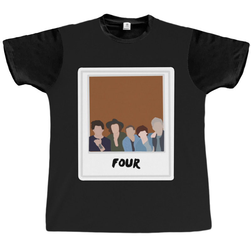 One Direction Four Album Art Graphic T-shirt | Artistshot