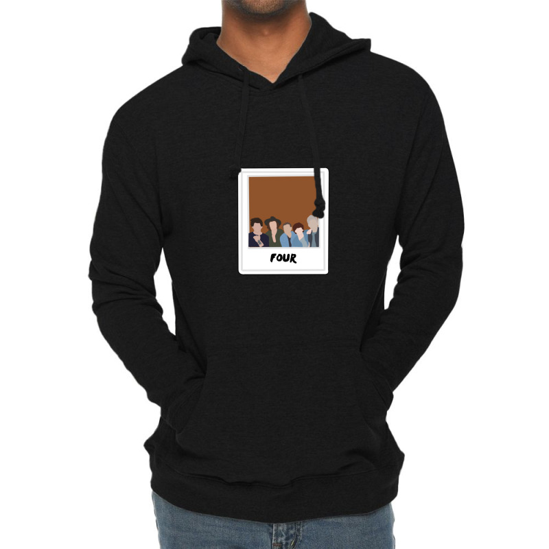 One Direction Four Album Art Lightweight Hoodie | Artistshot