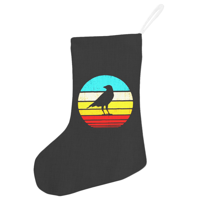 Crow Sunset 1 Holiday Stocking | Artistshot