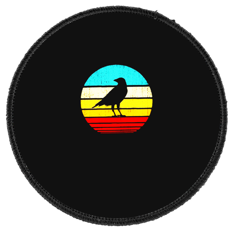 Crow Sunset 1 Round Patch | Artistshot