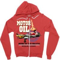 Motor Oil 1 Zipper Hoodie | Artistshot