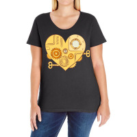 Machine Heart Ladies Curvy T-shirt | Artistshot