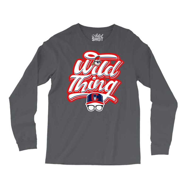 Wild Thing Script Type Long Sleeve Shirts by glealcongerj | Artistshot