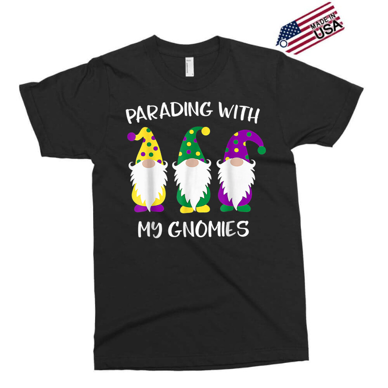 Parading With My Gnomies Mardi Gras Funny Gifts T Shirt Exclusive T-shirt by genousuv | Artistshot