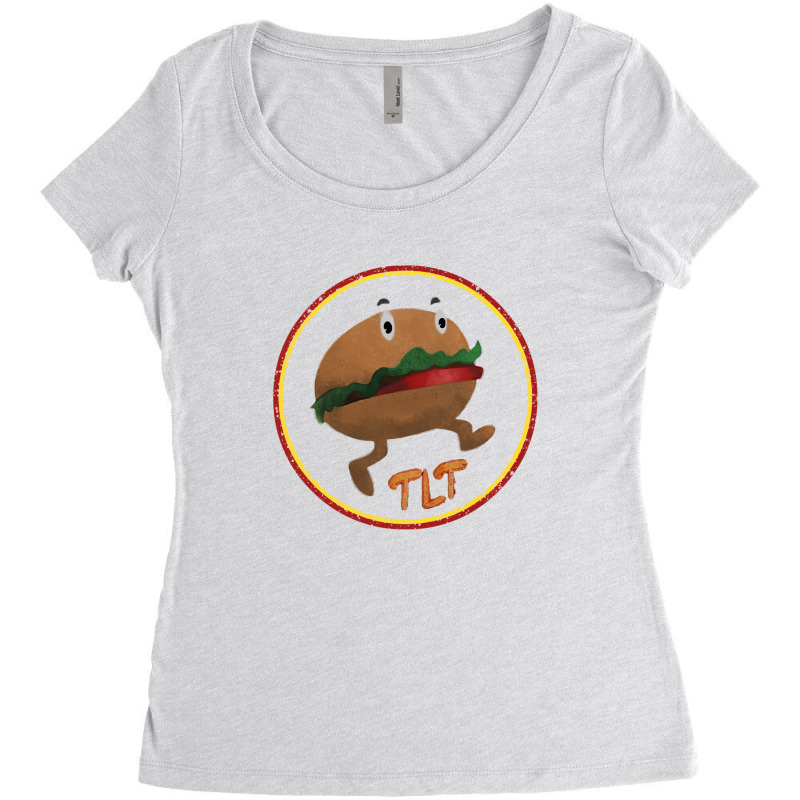 Nona The Ninth Burger Women's Triblend Scoop T-shirt by natashaguzman | Artistshot