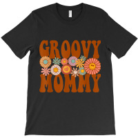 Retro Groovy Mommy Matching Family 1st Birthday Party T-shirt | Artistshot