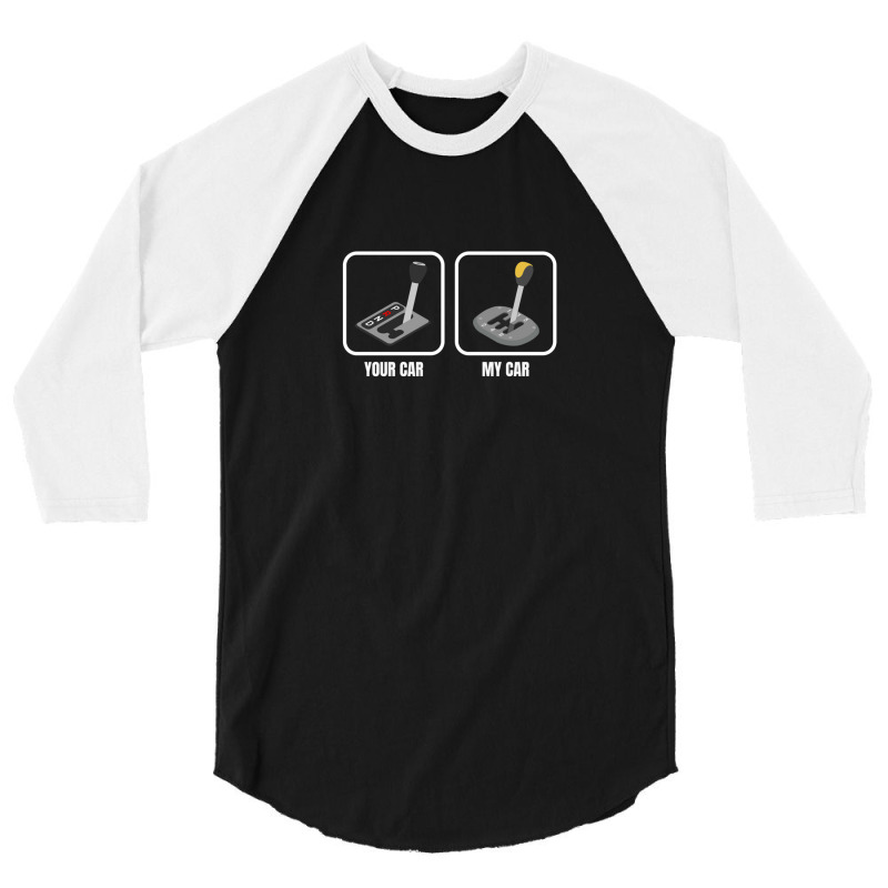 Manual Transmission Stick Shift 3/4 Sleeve Shirt | Artistshot