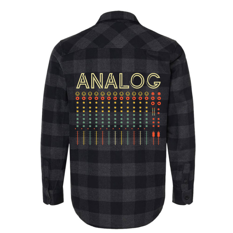 Retro Modular Synthesizer Analog Music Synth Premium Flannel Shirt | Artistshot