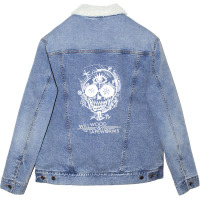 Self-ish Selfish .png Unisex Sherpa-lined Denim Jacket | Artistshot