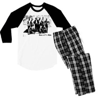 Greetings From San Quentin   Minimal Men's 3/4 Sleeve Pajama Set | Artistshot