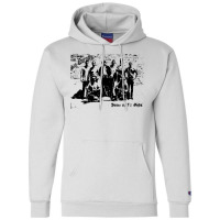 Greetings From San Quentin   Minimal Champion Hoodie | Artistshot