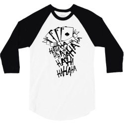 Custom Joker Tattoo Haha Long Sleeve Shirts By Budi Artistshot
