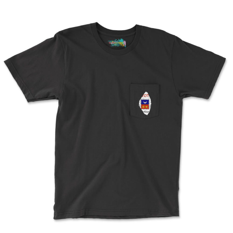 Mayotte Map Flag Drawing Line Art Pocket T-shirt | Artistshot