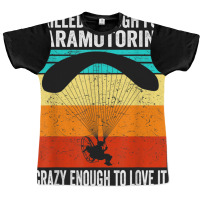 Skilled Enough For Paramotoring Vintage Paramotor Graphic T-shirt | Artistshot