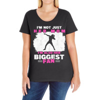 Mom Of Shot Putter Fan Thrower Track And Field Shot Put Sweatshirt Ladies Curvy T-shirt | Artistshot