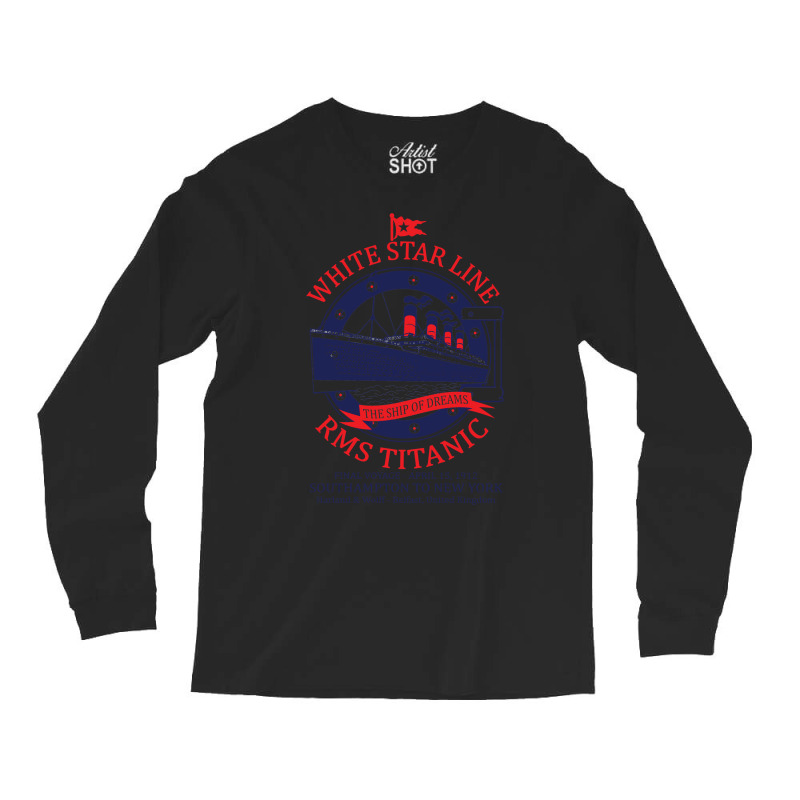 White Star Line   Titanic Long Sleeve Shirts | Artistshot