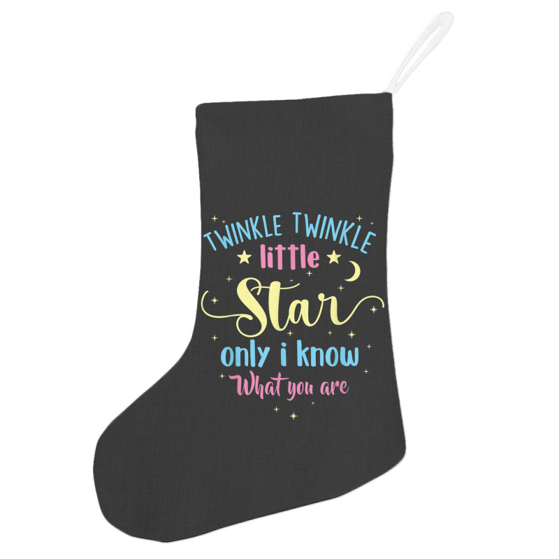 Twinkle Twinkle Little Star Gender Reveal Party Baby Shower Holiday Stocking | Artistshot