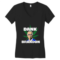 Dank Brandon Joe Biden Cannabis Legalization Raglan Baseball Tee Women's V-neck T-shirt | Artistshot