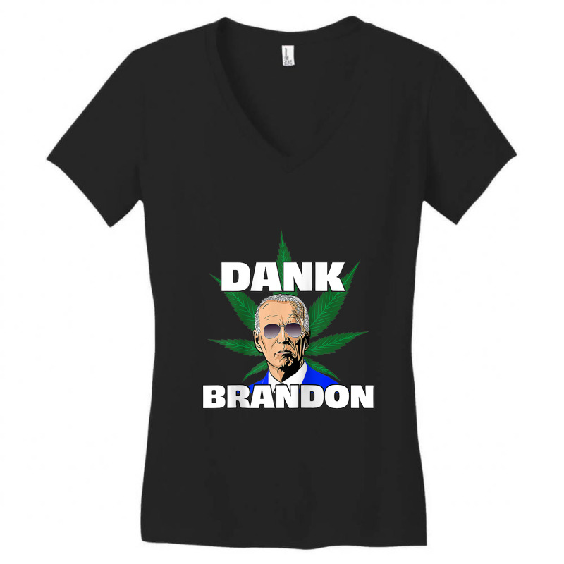 Dank Brandon Joe Biden Cannabis Legalization Raglan Baseball Tee Women's V-Neck T-Shirt by DanielPatrickGrasseschi | Artistshot