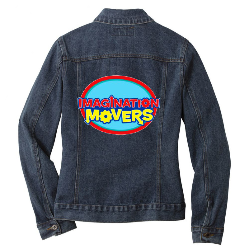 Imagination Movers Ladies Denim Jacket by alip ba ta | Artistshot