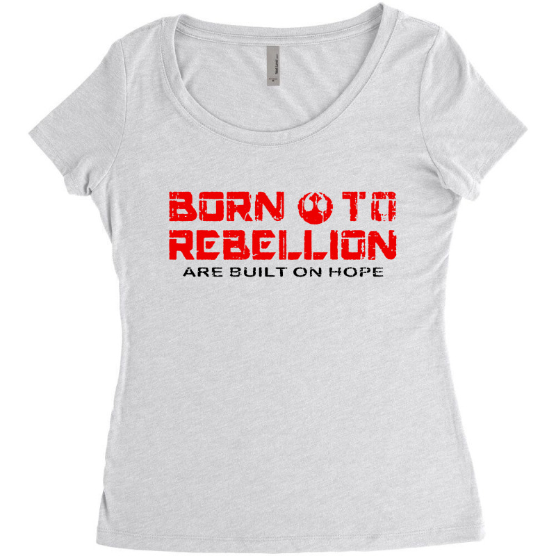 Rebellion Women's Triblend Scoop T-shirt by MickeyMouse | Artistshot