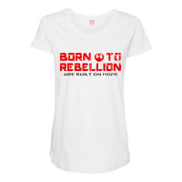 Rebellion Maternity Scoop Neck T-shirt | Artistshot