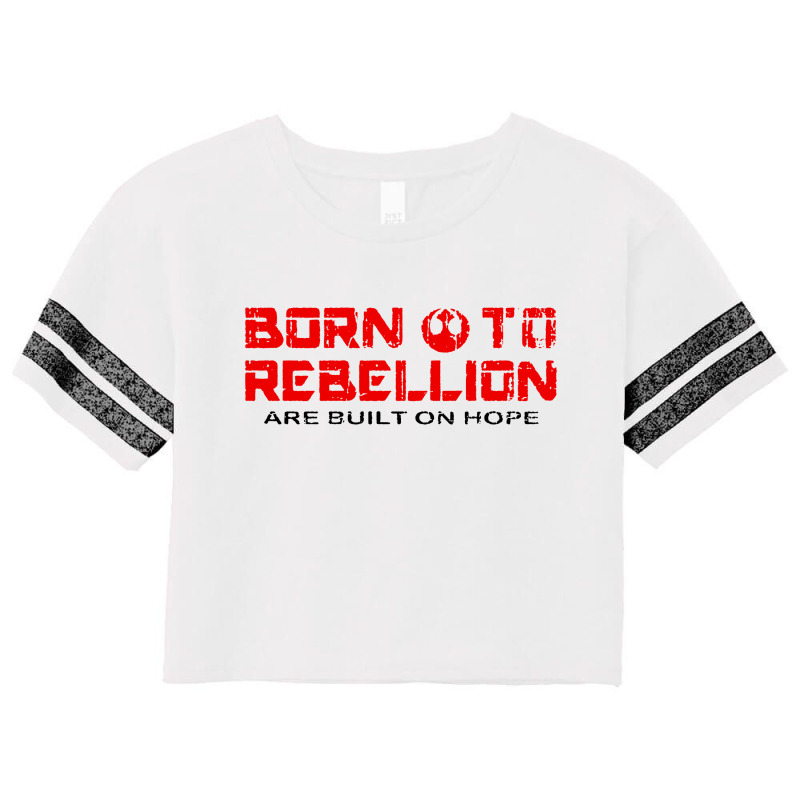 Rebellion Scorecard Crop Tee by MickeyMouse | Artistshot