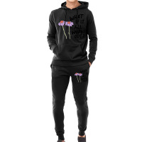 Floral What If It All Works Out Sweatshirt Hoodie & Jogger Set | Artistshot