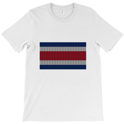 Flag Of Costa Rica T-shirt Designed By Chakib Alami